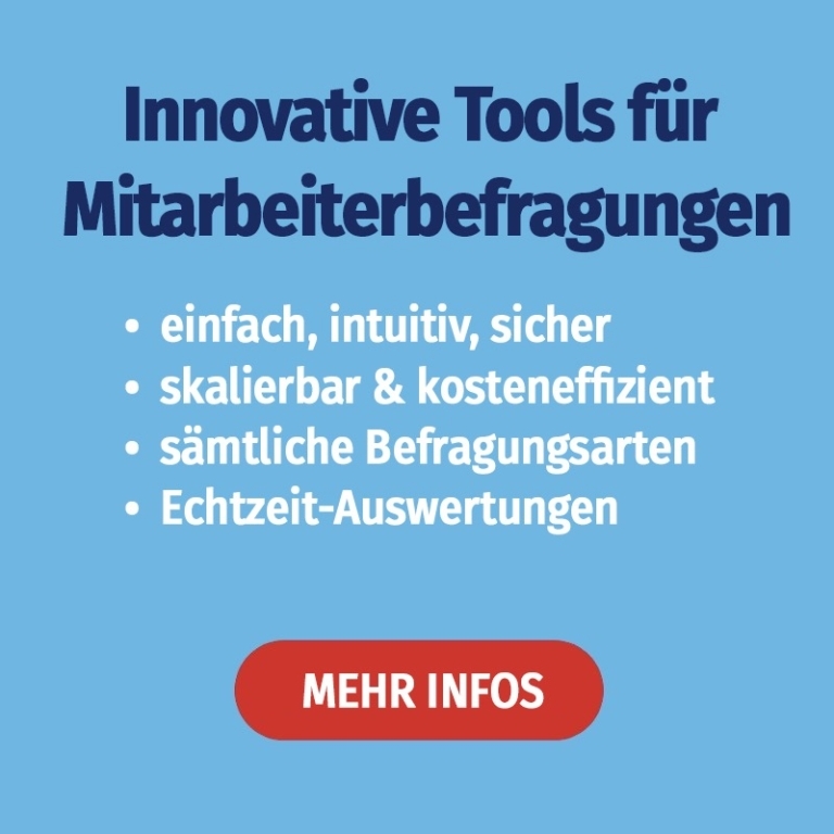 Mitarbeiterbefragung: Beispiele, Fragebogen, Tipps, Software